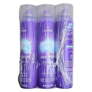 Aussie Maximum Hold Hair Spray 10oz – Lot of 3, New Sealed